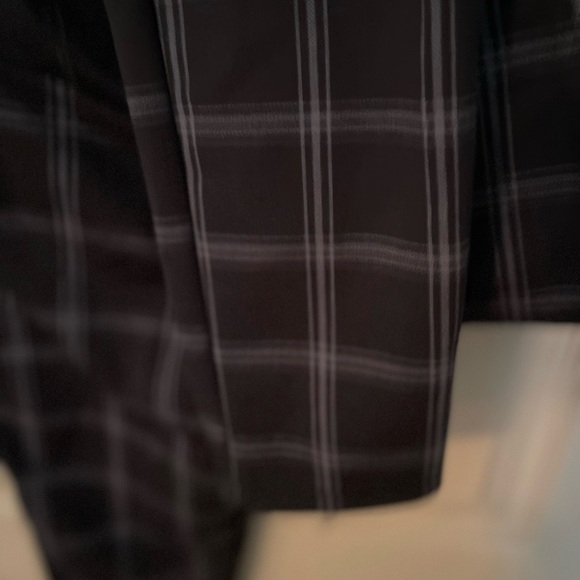 Isabel Maternity by Ingrid & Isabel black plaid leggings NWT - Picture 6 of 10